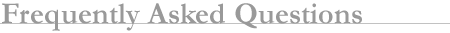 FAQ